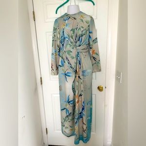 AnnahHariri Long Sleeve Maxi Dress